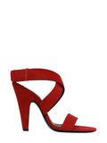Red Crisscross Heels 1