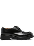 Black Leather Lace Up Shoe 1