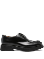 Black Leather Lace Up Shoe 1