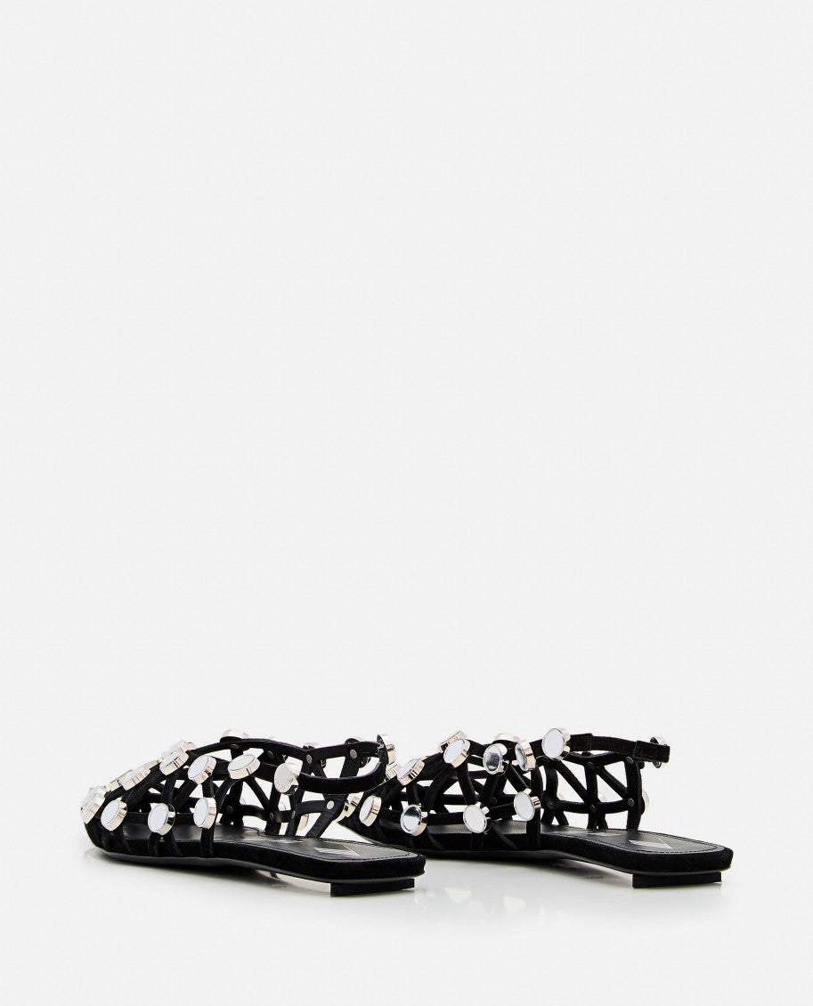 Black Pointed Toe Ballet Flats 3