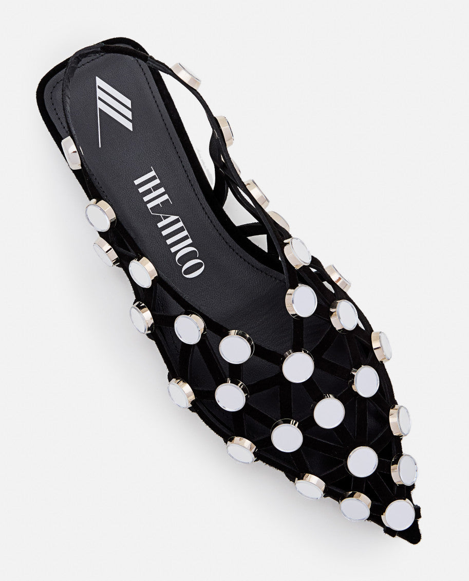 Black Pointed Toe Ballet Flats 4