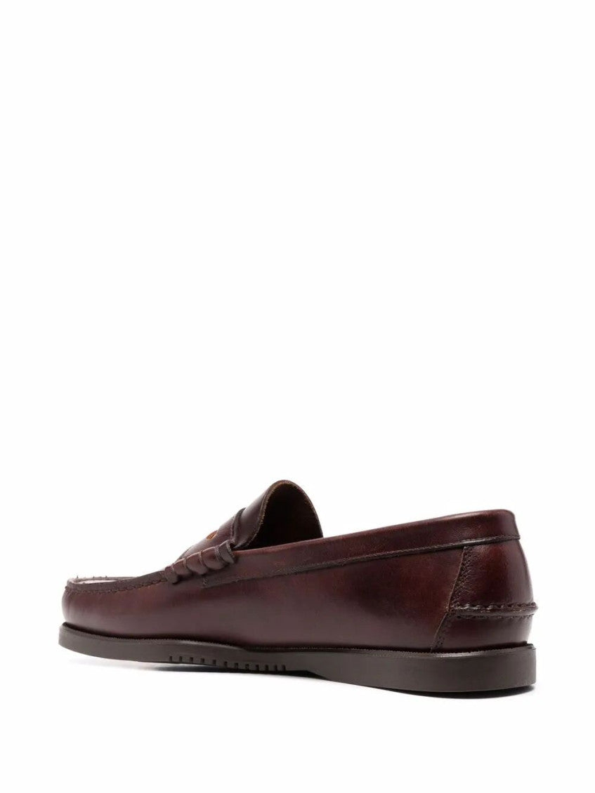 Brown Leather Loafers 3