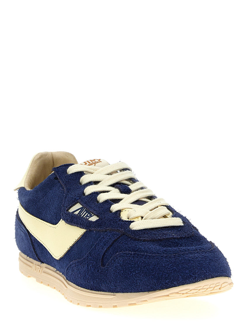 Navy Blue Windspin Sneakers 2