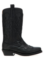 Black Western Texas Boots 1