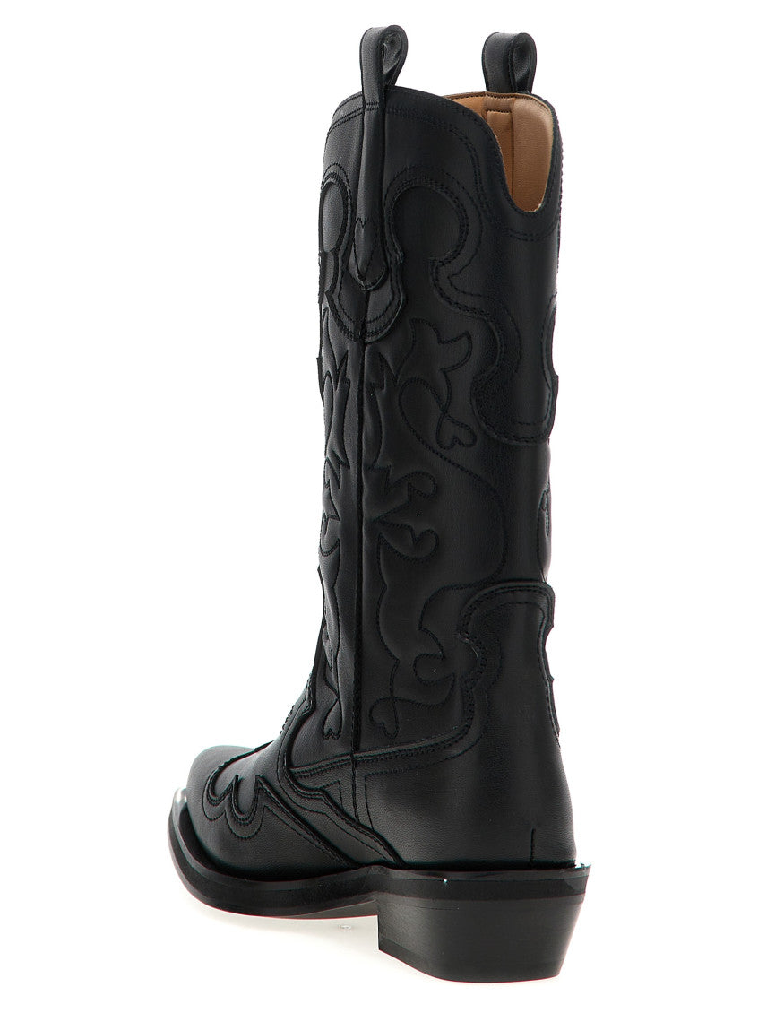 Black Western Texas Boots 3