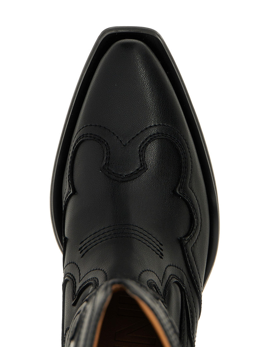 Black Western Texas Boots 4