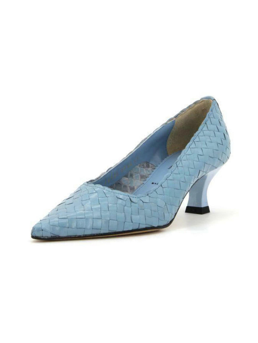 Blue Pointed Toe Pumps 2