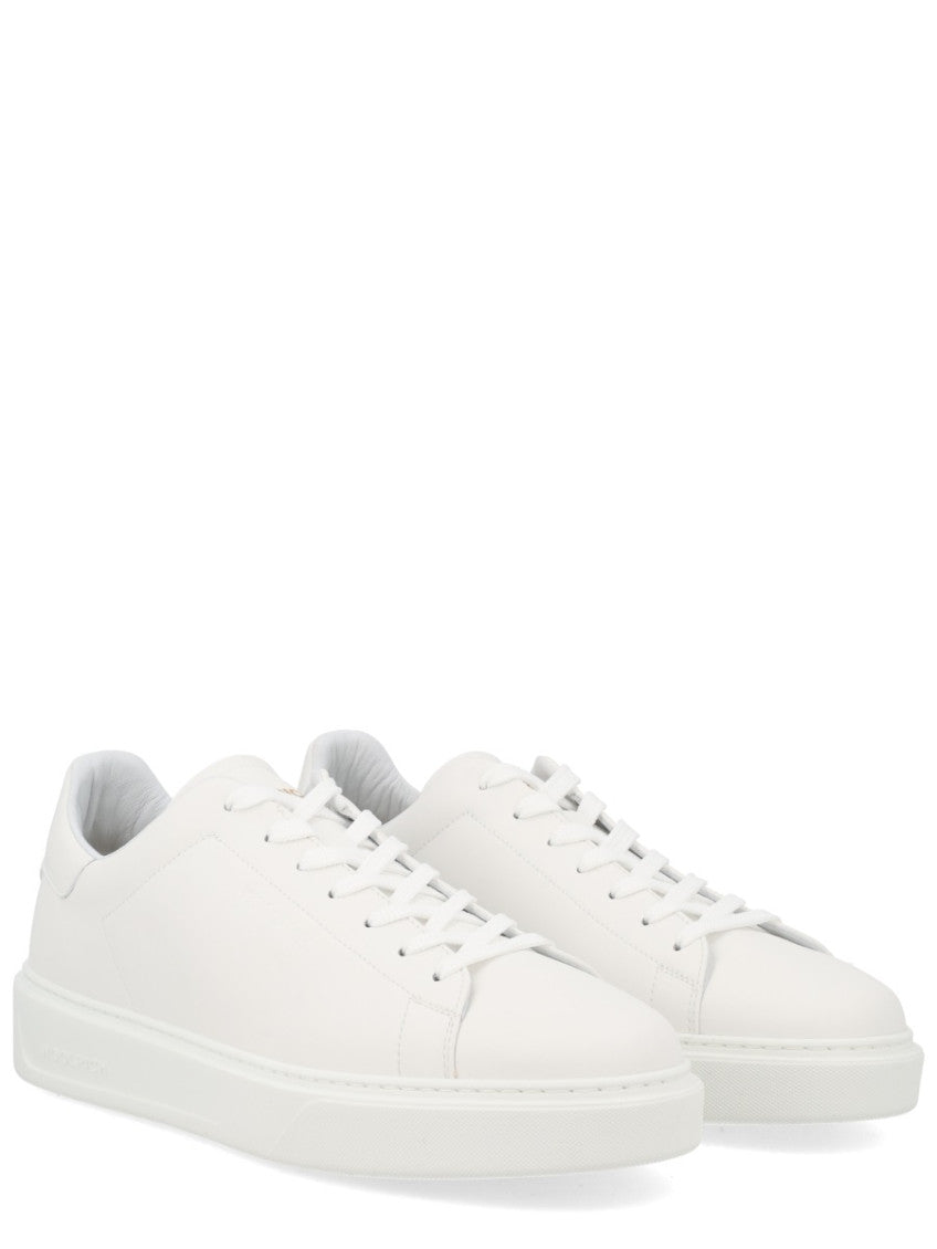 White Classic Court Sneakers 2