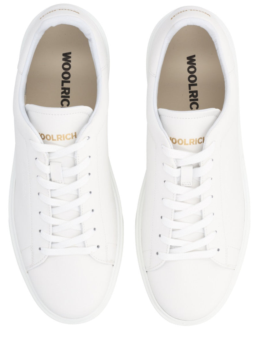 White Classic Court Sneakers 5
