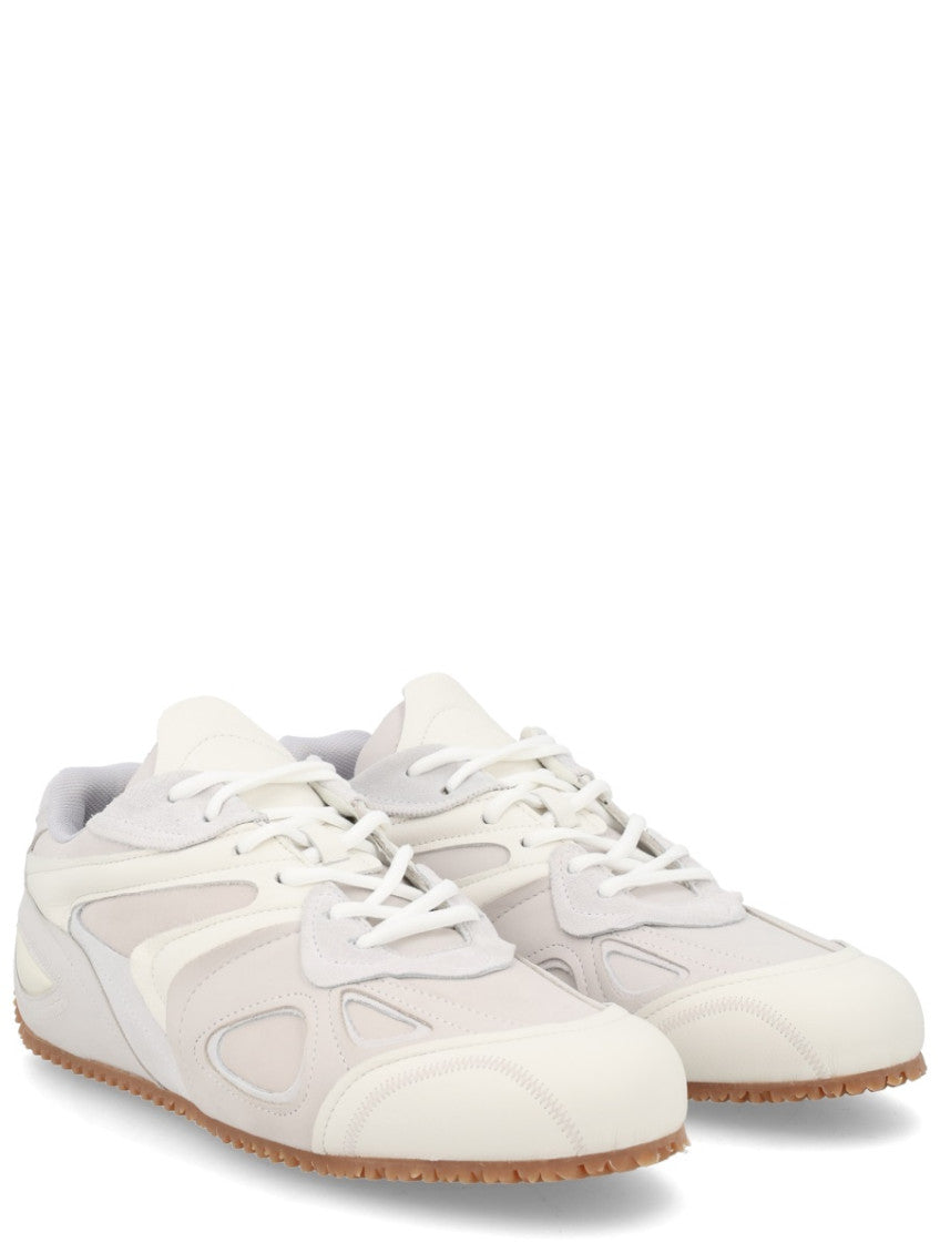 White Slow Runner Sneakers 3