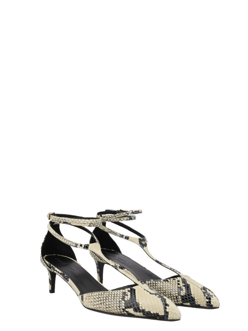 Multi Color Ankle-strap Pumps 2
