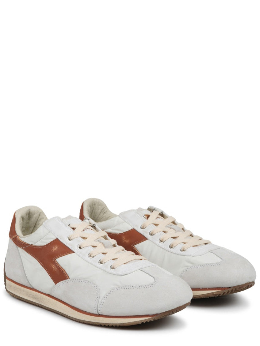 White Color Block Sneakers 2