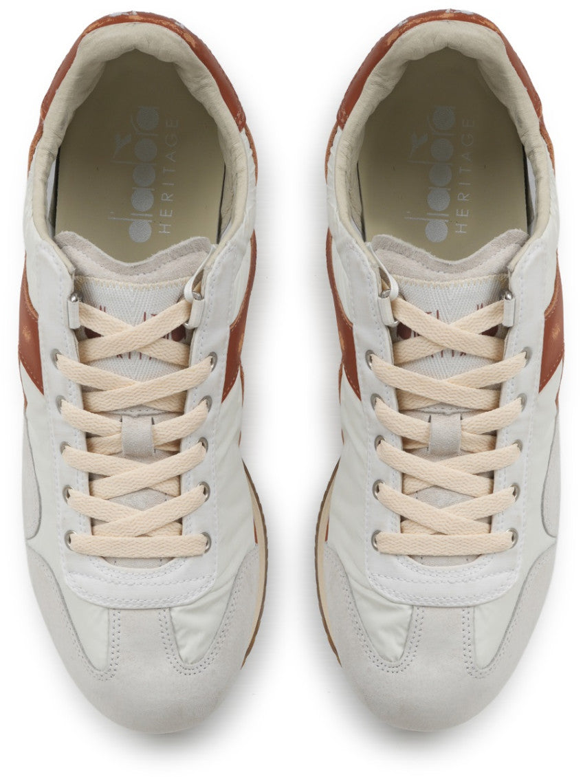 White Color Block Sneakers 5