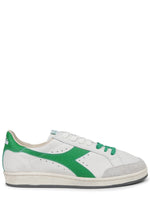 White Color Block Sneakers 1
