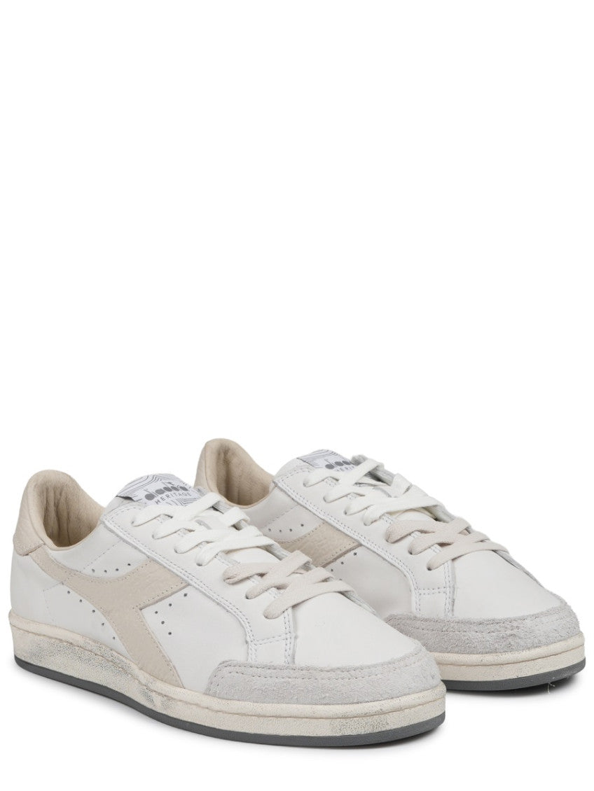 White Leather Sneakers 2
