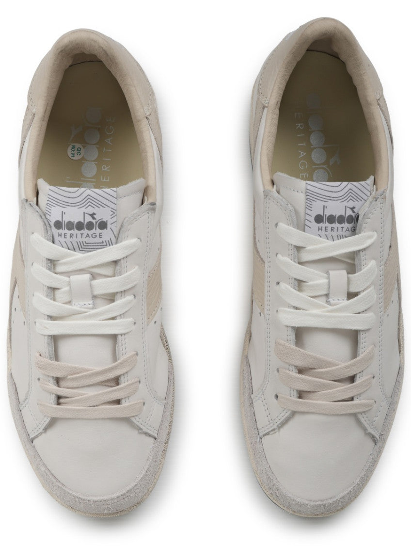 White Leather Sneakers 5