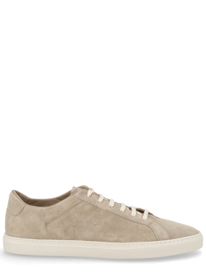 Beige Lace-up Sneakers 1