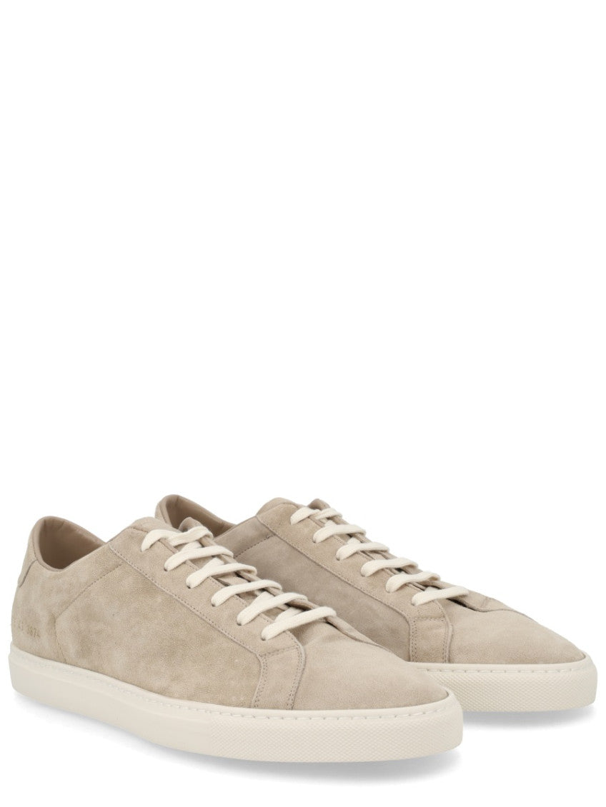 Beige Lace-up Sneakers 2