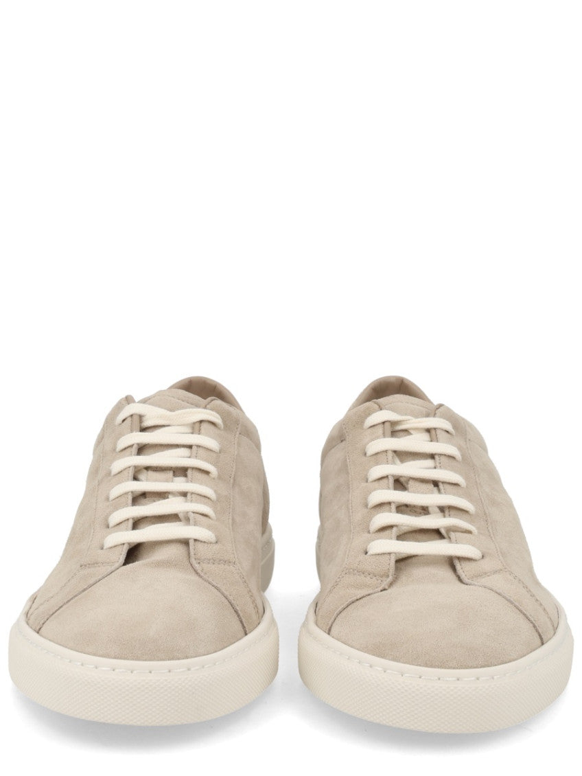 Beige Lace-up Sneakers 3