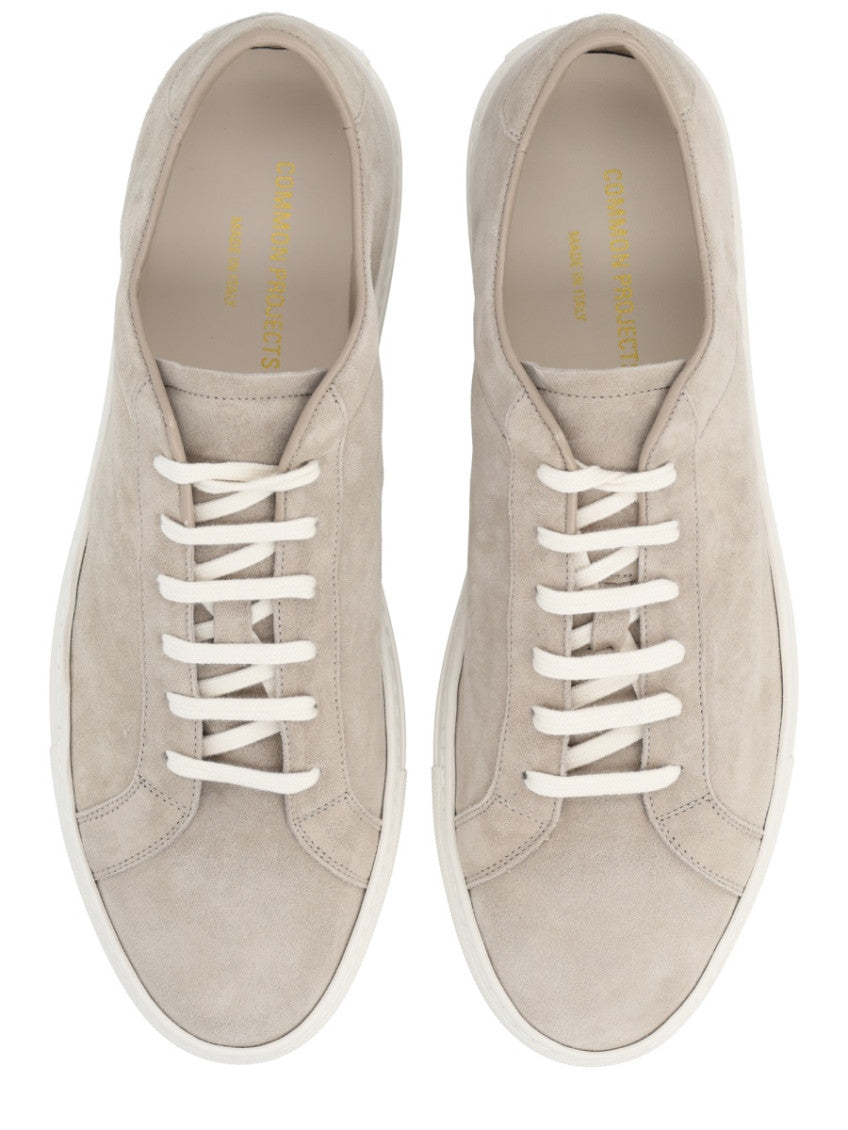 Beige Lace-up Sneakers 5