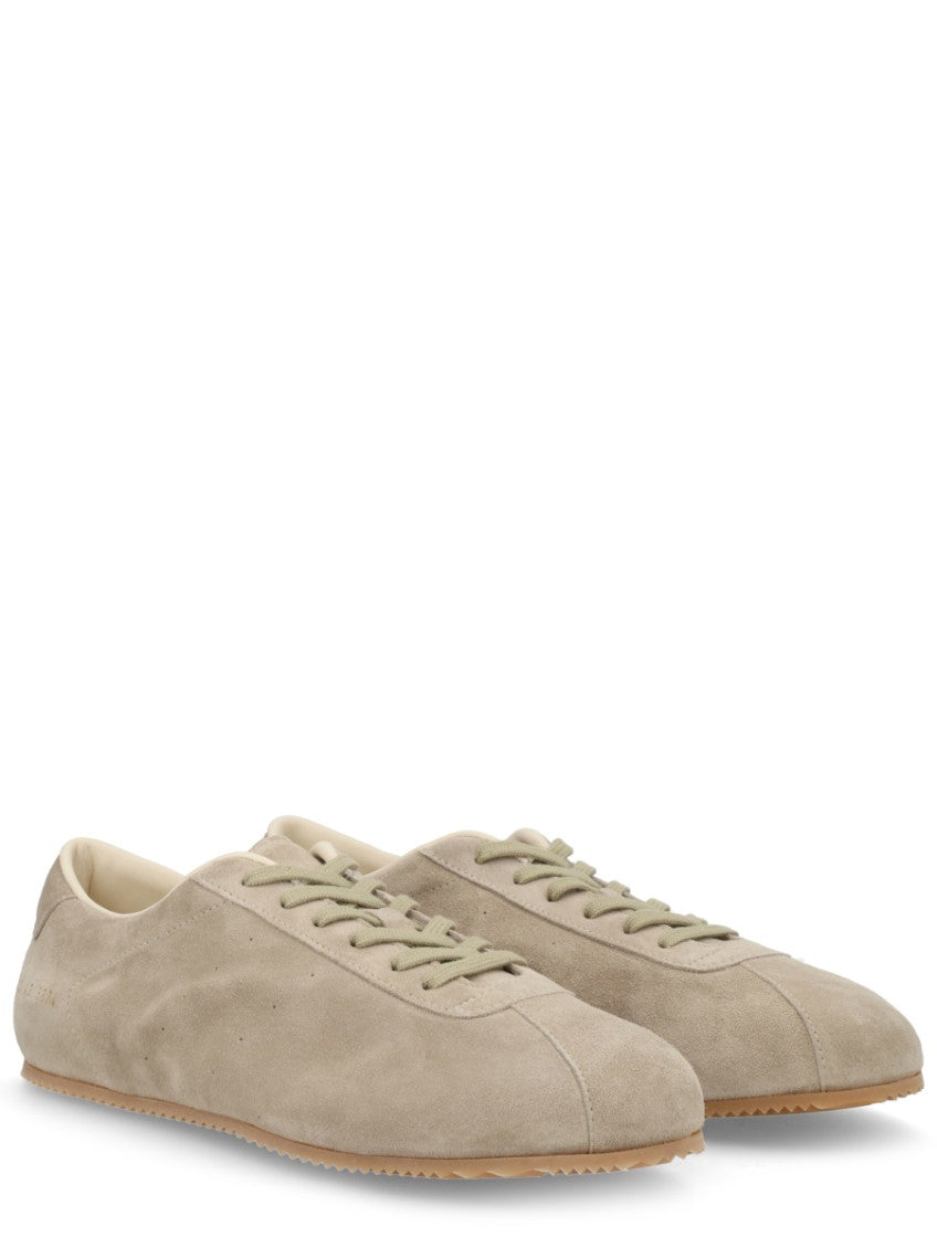 Beige Suede Sneakers 2