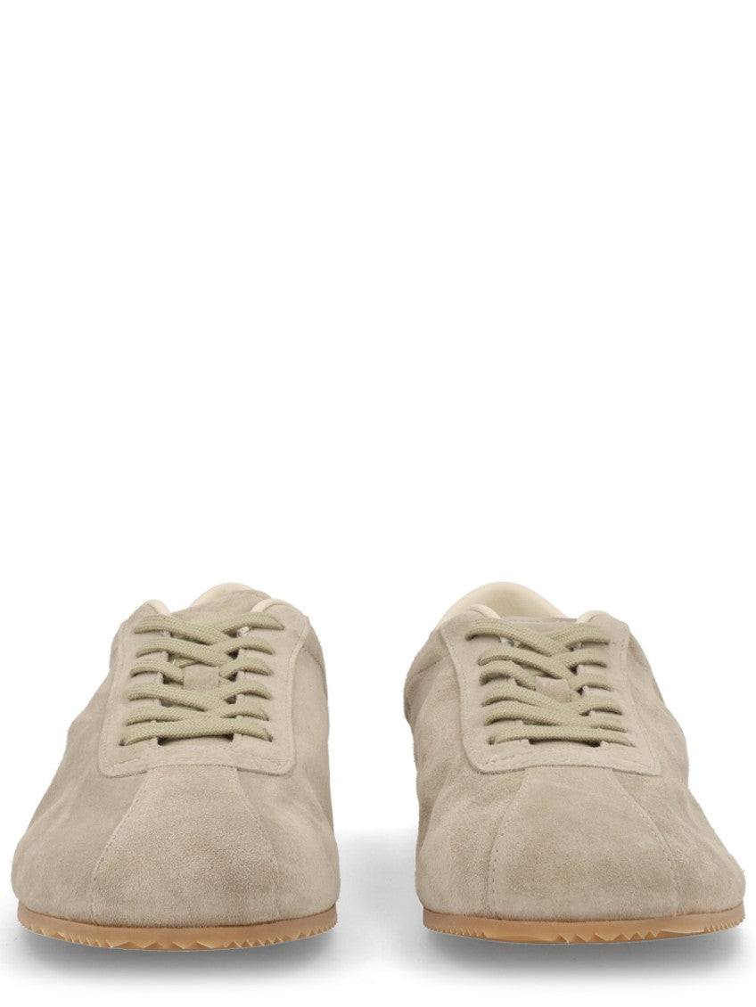 Beige Suede Sneakers 3