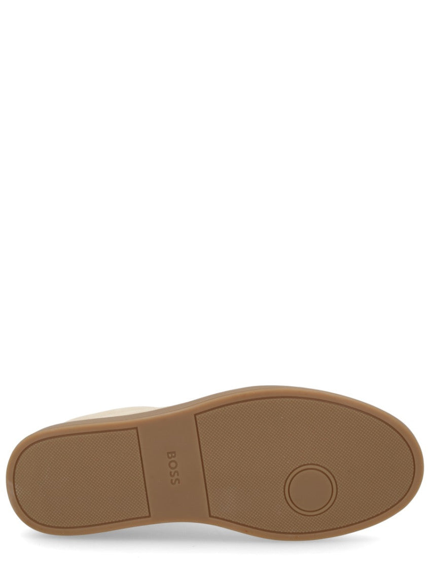 Beige Solid Vinston Sneakers 6