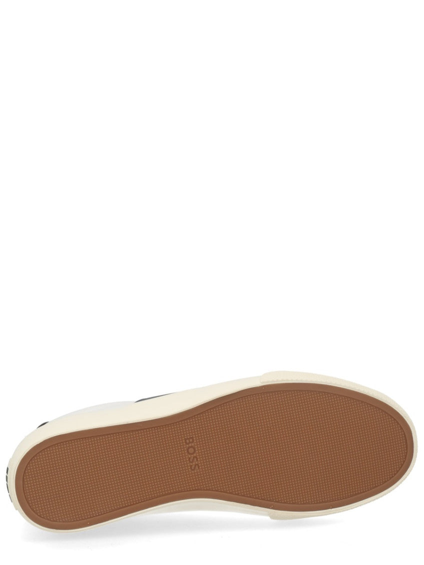White Logo Sneakers 6