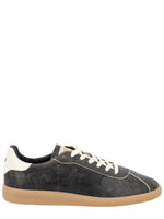 Black Distressed Rebels Sneakers 1