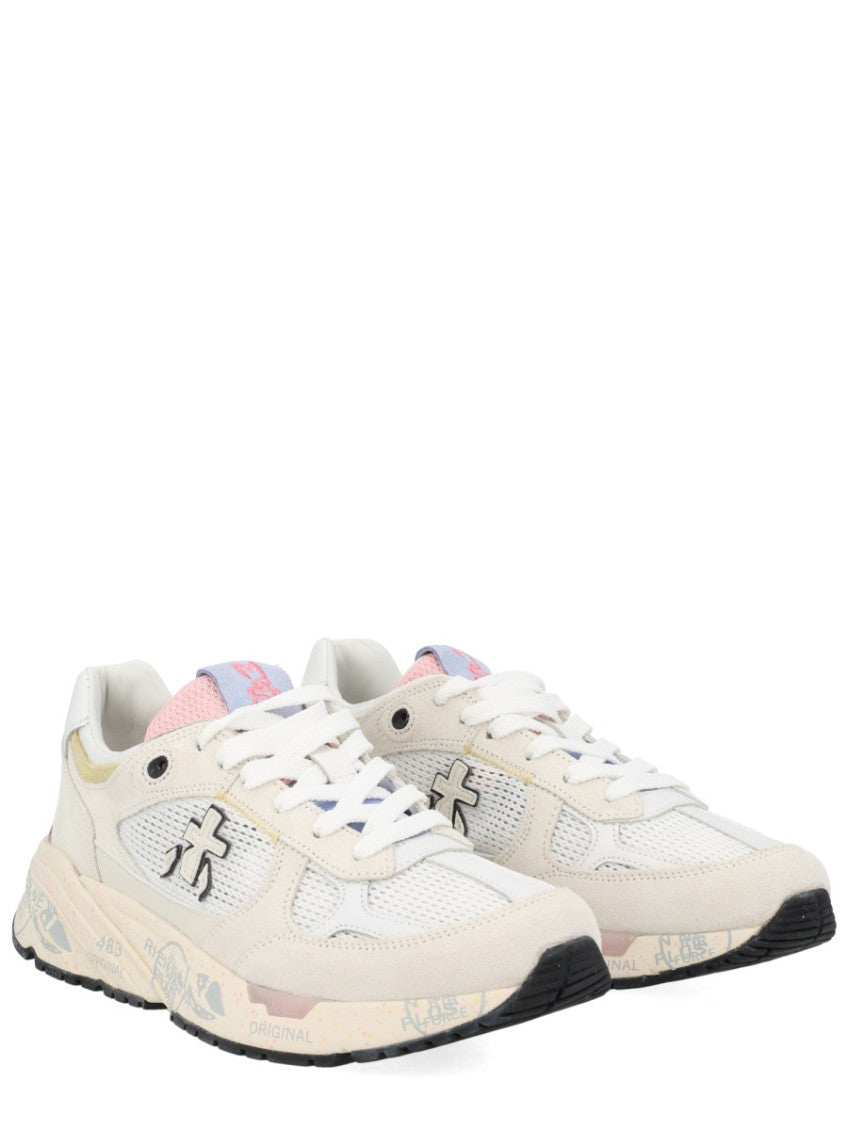 White Logo Sneakers 2