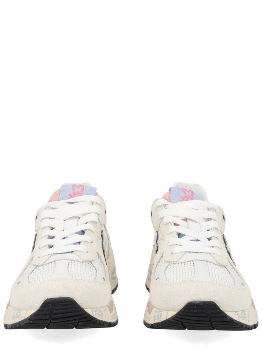 White Logo Sneakers 3