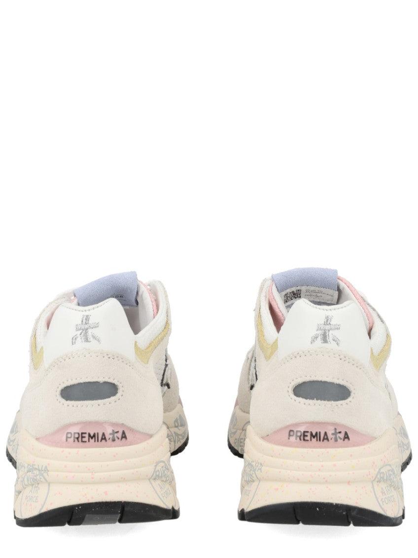 White Logo Sneakers 4