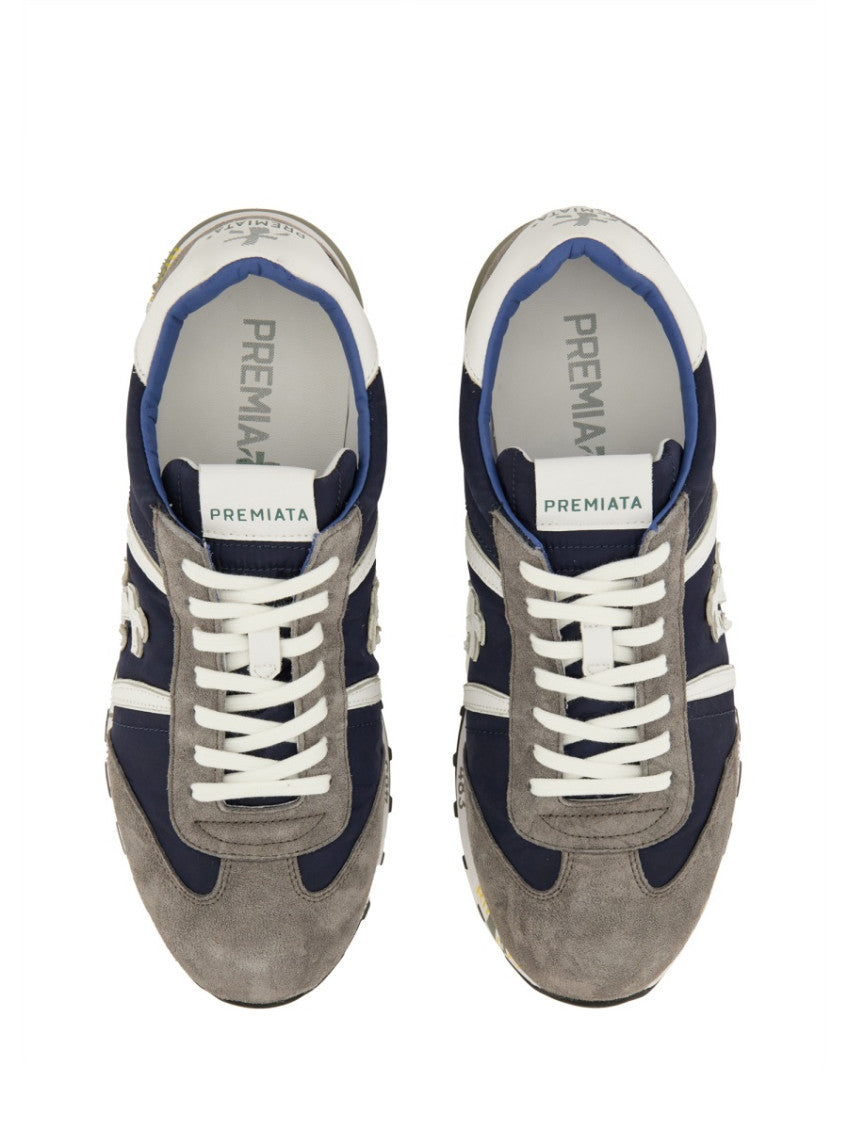 Blue Color Block Sneakers 8