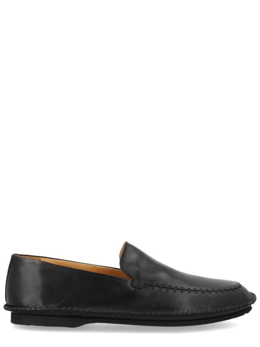 Black Leather Loafers 1
