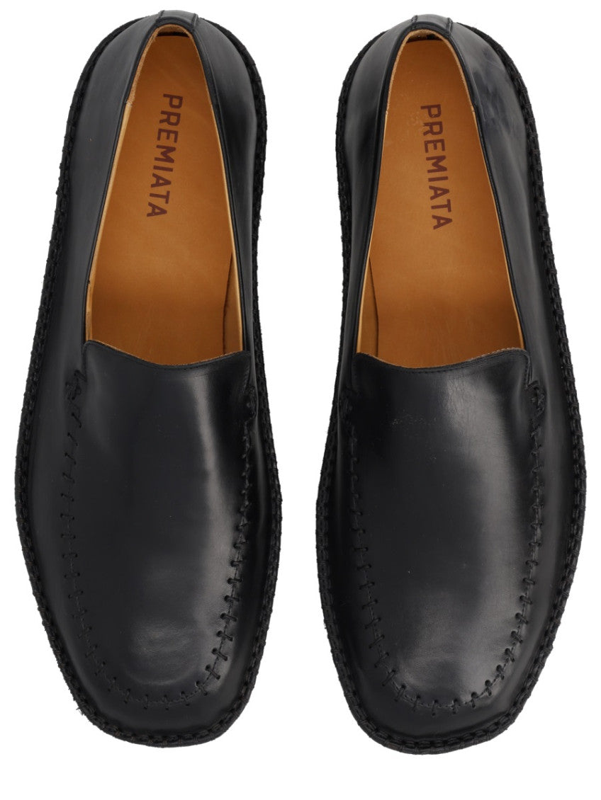 Black Leather Loafers 5