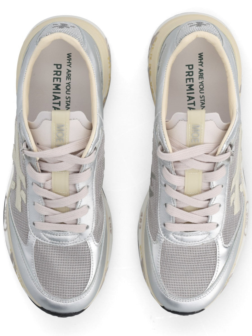 Grey Solid Moerund Sneakers 6