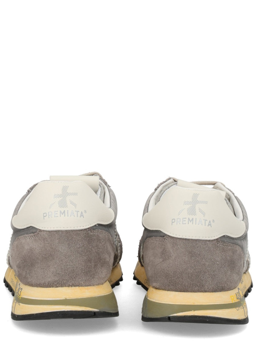 Grey Solid Lucy Sneakers 4