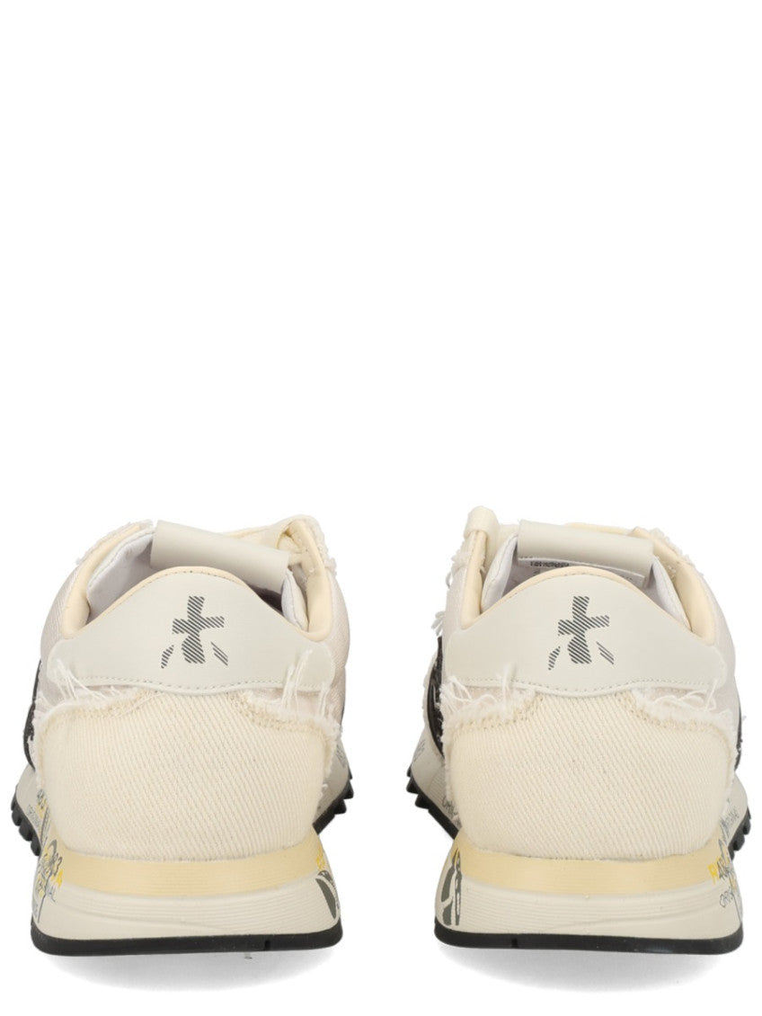 White Logo Lucy Sneakers 4