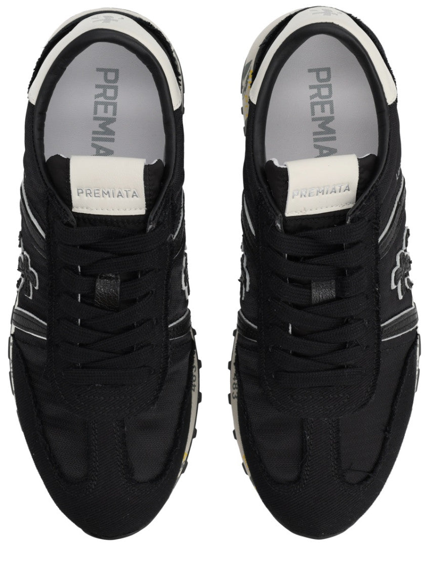 Black Logo Lucy Sneakers 5