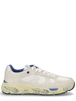 White Solid Mase-25 Sneakers 1