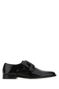 Black Leather Lace-up Shoes 1