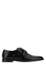 Black Leather Lace-up Shoes 1