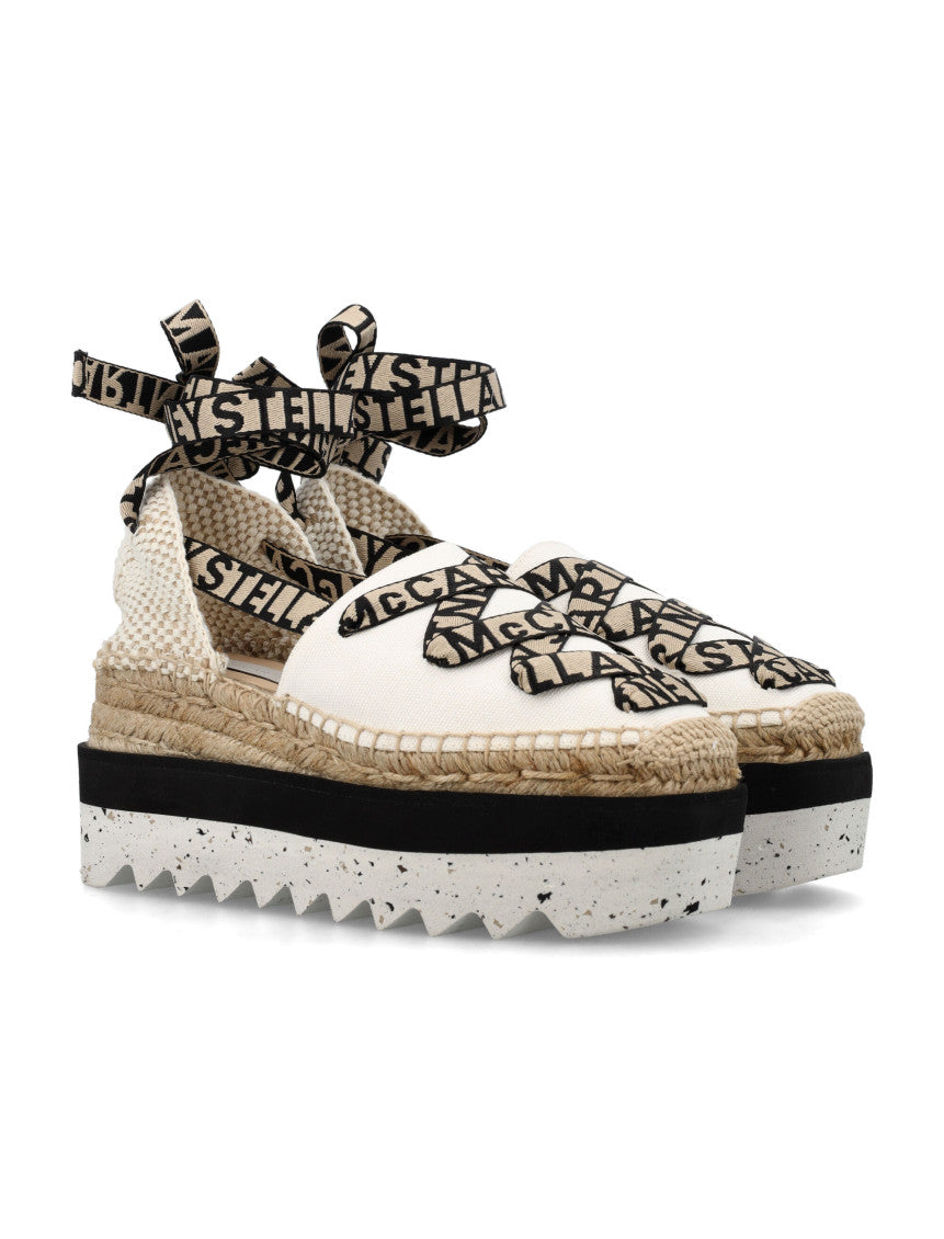 White Round Toe Espadrilles 2