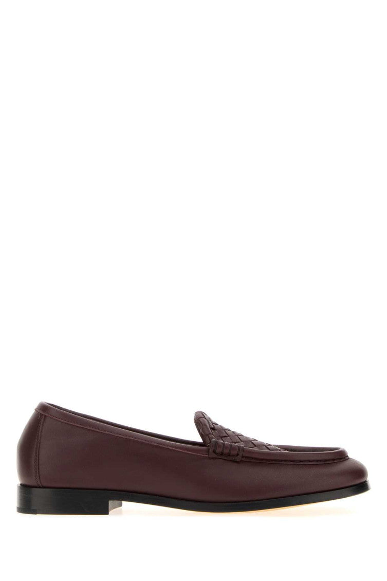 Mahogany Woven Loafers 1