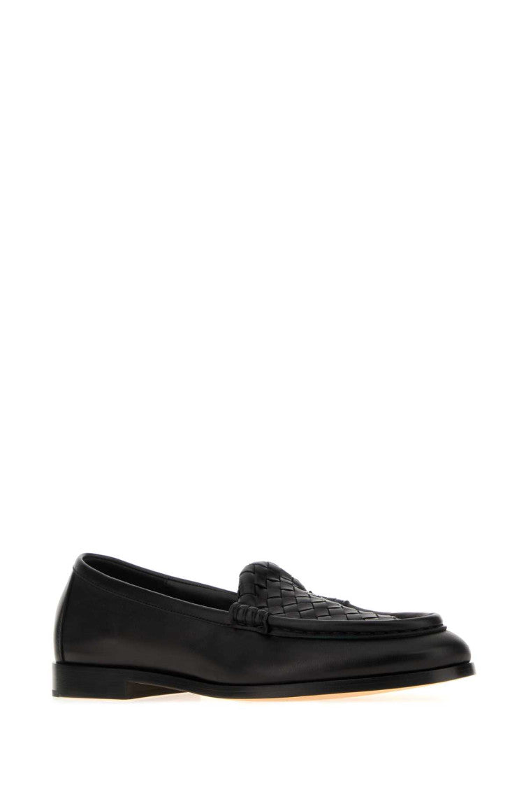 Black Round Toe Loafers 2