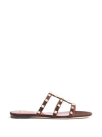 Brown Rockstud Flats 1