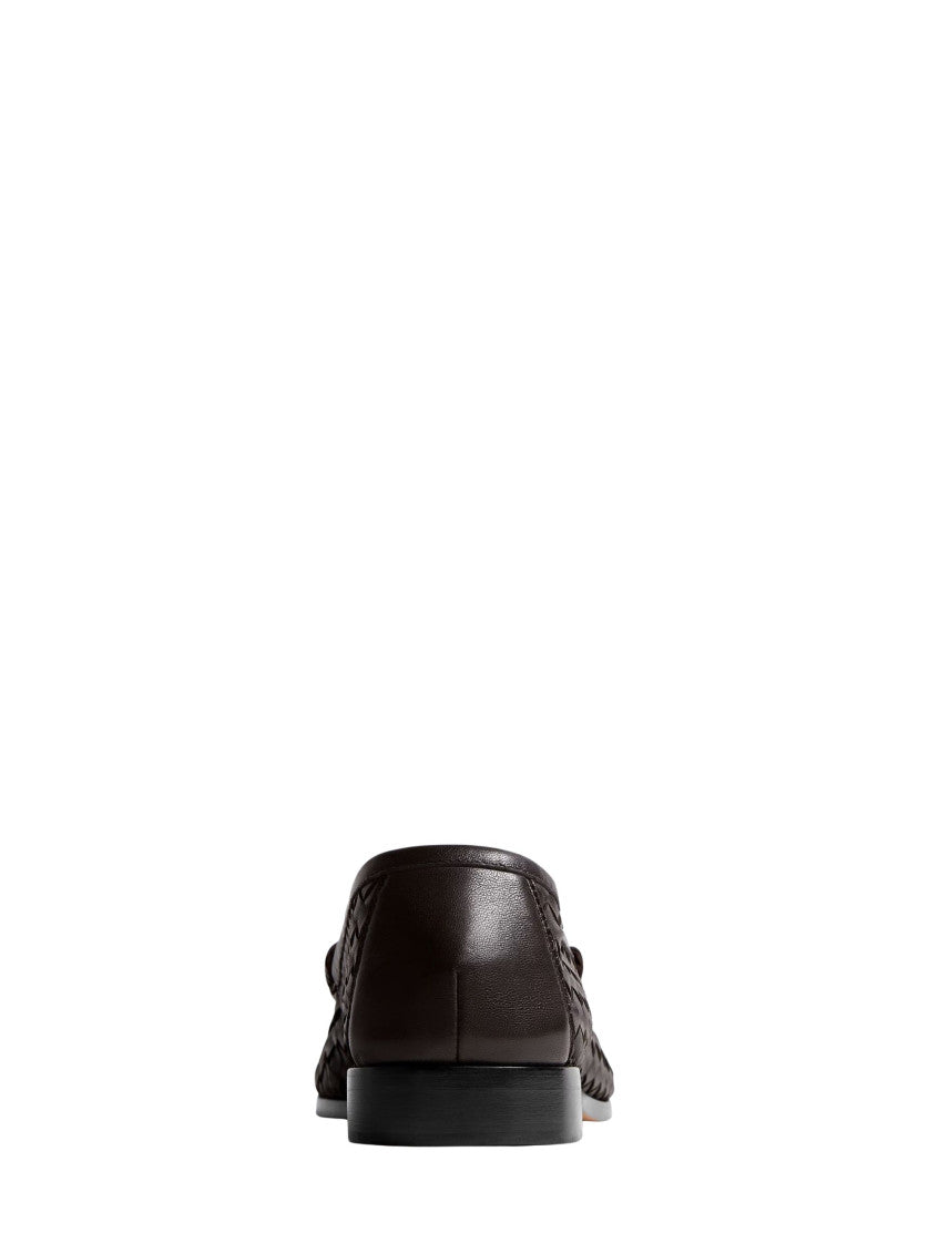 Light Brown Round Toe Loafers 4