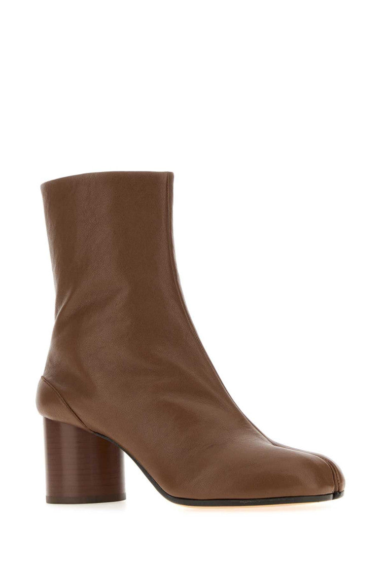 Brown Leather Ankle Boots 2