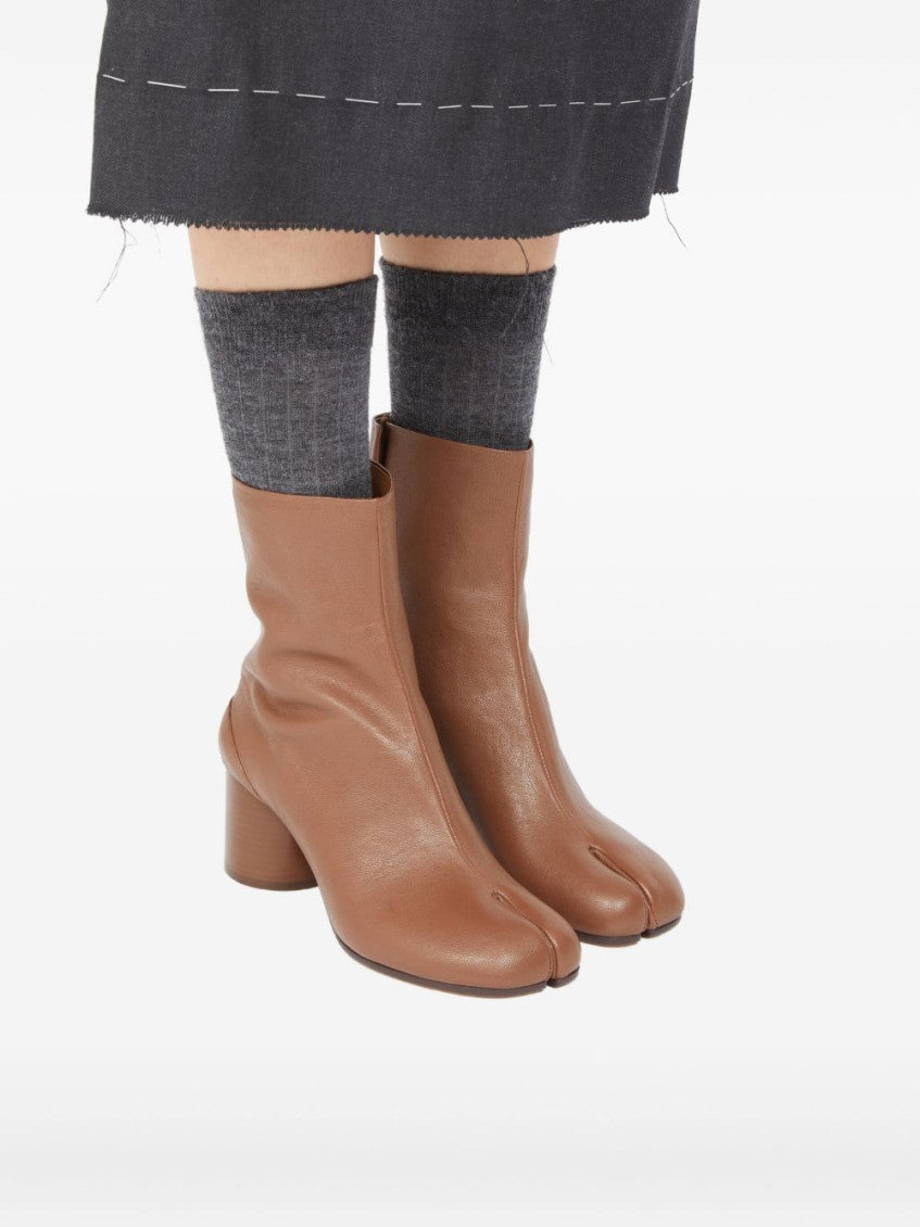 Brown Leather Ankle Boots 3