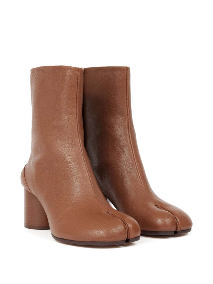 Brown Leather Ankle Boots 4